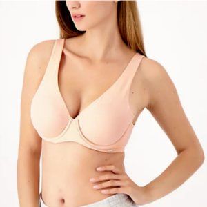 NWT BREEZIES MODERN MICRO UNDERWIRE CONTOUR BRA ALMOND 34B